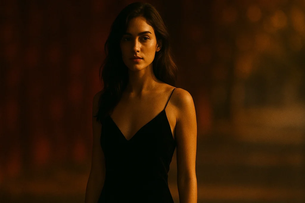 Cinematic photo representing how to trigger his masculine instinct to pursue you using feminine energy and emotional magnetism